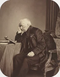 Unbekannter männlicher Sitzender, ca. 1860