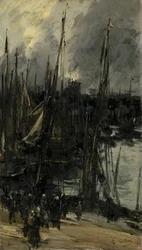 Hafenansicht in Dunkerque