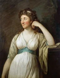 Porträt von Elisa von der Recke