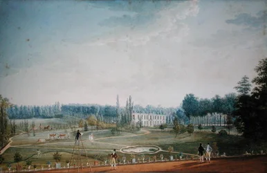 Schloss und Park von Ris-Orangis, ca. 1811