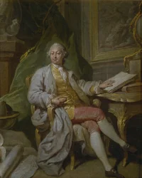 Porträt von L. Henninger, 1760er Jahre