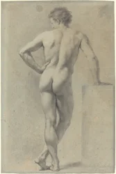 Studie eines männlichen Aktes