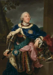 Porträt von Friedrich Christian, Prinz von Sachsen