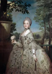 Porträt von Marie Louise von Parma, Prinzessin von Asturien