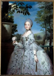 Porträt von Maria Luise von Parma, Prinzessin von Asturien