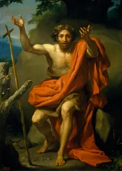 Johannes der Täufer predigt