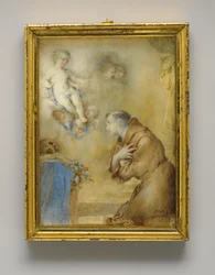 Die Vision des heiligen Antonius von Padua
