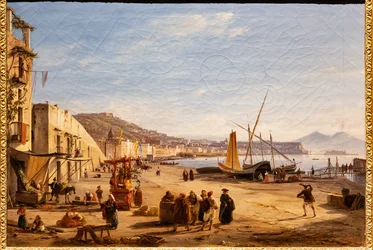 Chiaia-Strand von Mergellina