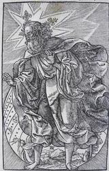 Die Erschaffung der Welt, aus der Wormser Bibel, 1529