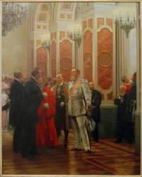 Friedrich III. auf Hofball
