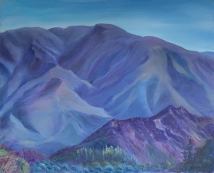 Blauer Berg, Andalusien, 2001