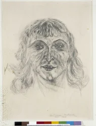 Porträt von Mania Oifer - Mai 1947