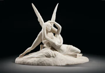 Psyche von Cupidos Kuss erweckt, ca. 1860