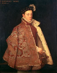 Porträt von Don Carlos, Prinz von Asturien