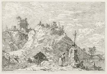 Ansichten: Ein Pilger im Gebet