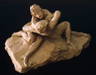 Venus und Adonis von Antonio Canova, Modell in Ton