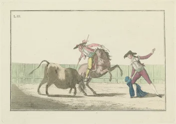 Tafel III, aus der Serie Colección de las principales suertes de una corrida de toros