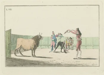 Tafel VII, aus der Serie Colección de las principales suertes de una corrida de toros