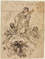 Apotheose eines Heiligen, ca. 1700