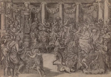 Das Bankett des Scipio, 1543