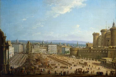 Fest der vier Altäre in Neapel, ca. 1757