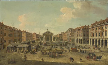 Vier Ansichten von London: Der Covent Garden