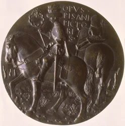 Porträtmedaille (Detail)