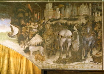 Der heilige Georg befreit die libysche Prinzessin