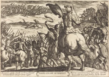 David tötet Goliath