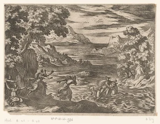 Landschaft mit der Entführung Europas (Landschaften mit mythologischen Szenen)