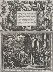 Tafel 18: Illustration zu Canto XVIII, aus Torquato Tassos 