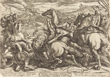 Die Hebräer besiegen die Kanaaniter