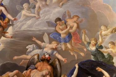 Das große Schlafzimmer des Königs