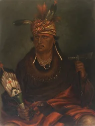 Chetan-woa-kutoa-mang Der Falke, der zu Fuß jagt, ca. 1887