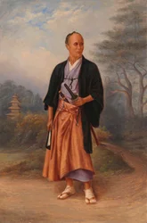 Japanischer Mann, ca. 1893