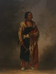 Mak-phe-ah-luta Rote Wolke, ca. 1887