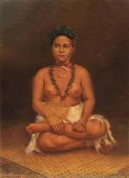 Samoanische Frau, ca. 1890-1899