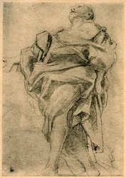 Studie für die Figur eines Apostels, 1913