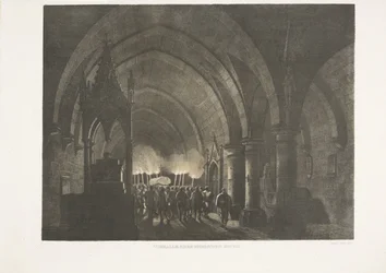 Fackelträger in der Kirche