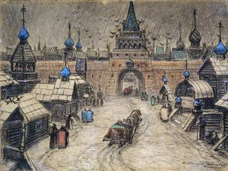 Altes Moskau, 1908