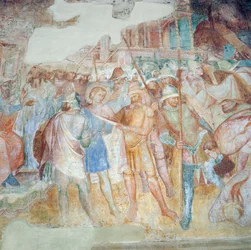 St. Ephysius verurteilt, ca. 1390