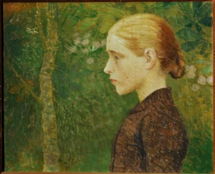 Aristide Maillol / Porträtbüste eines Bauernmädchens, 1891