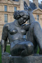 Jardin des Tuileries, Aristide Maillol, Montagne 1937, Paris, Frankreich