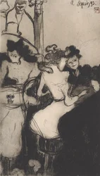 Le Bar (Die Bar) 1893
