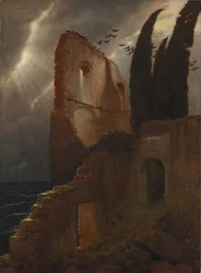 Ruine am Meer