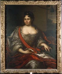 Porträt von Königin Katharina I. von Russland, 1717