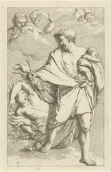 Jupiter und Semele (Toneel van sinnebeelden geopent tot dienst van schilders beelthouders etc.)