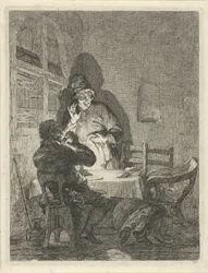 Mahl in Emmaus
