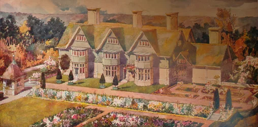 Haus in Troon, Ayrshire, ca. 1910