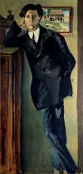 Porträt von Alban Berg (1885-1935)